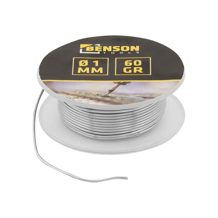 Soldeertin op rol 1 mm 60 gram