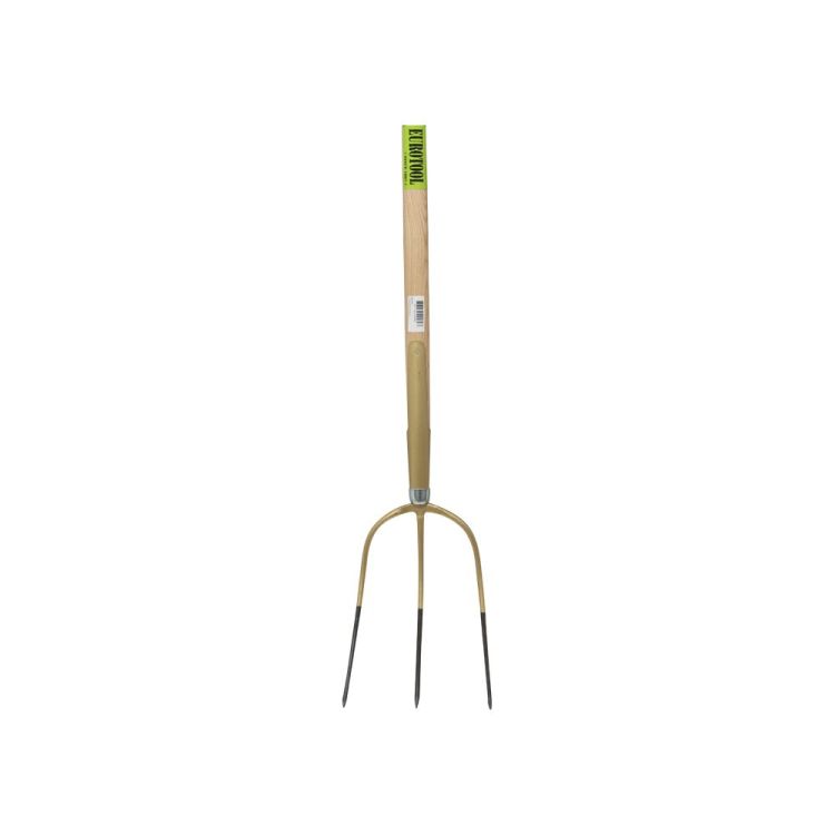 Hooivork 3-tands gelakt essen steel 135 cm 