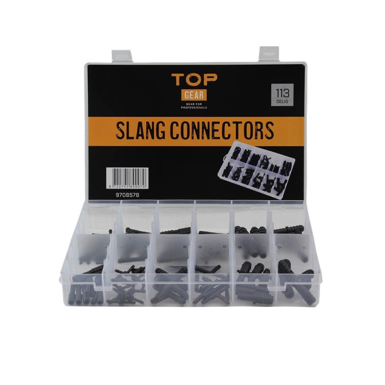 Slang connectors assortimentsdoos 113-delig - TOPGEAR