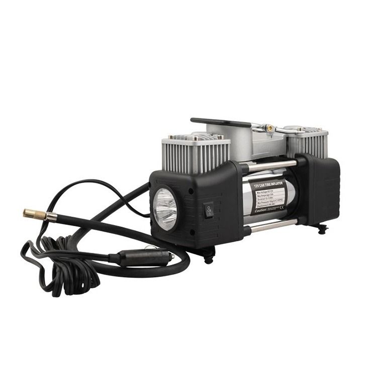 Draagbare compressor klein 12 volt 10 bar - TOPGEAR