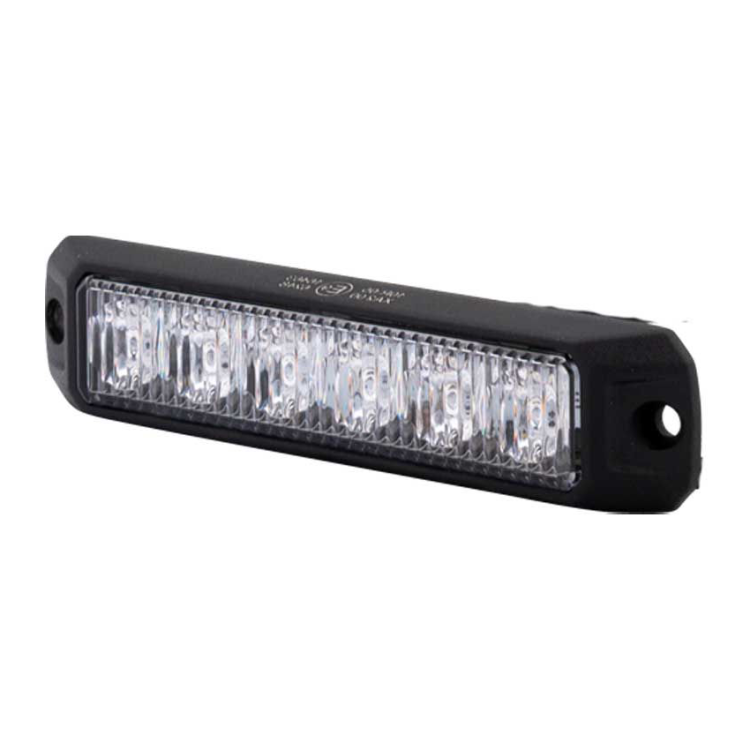 Flitslamp oranje - 6 LED's Proline 10/30V