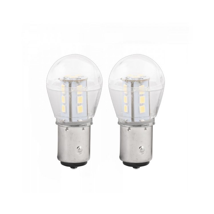 Lampje LED 12V - bol - BA15S