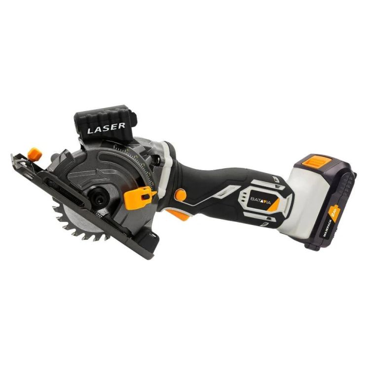 18V Mini handcirkelzaag Ø89 mm laser 3150 Rpm excl. accu - BATAVIA