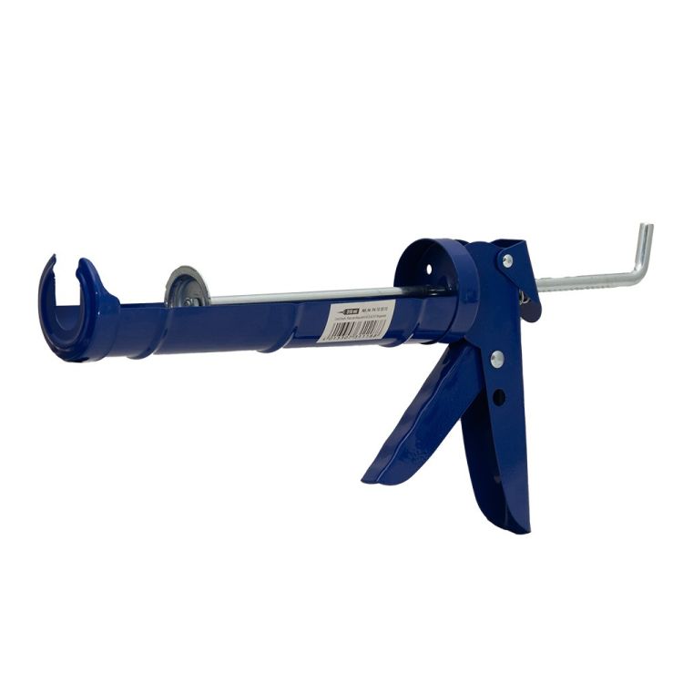 Kitspuit metaal blauw open 310 mm
