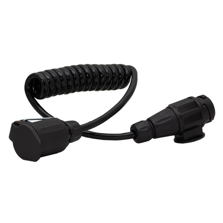 Spiraalkabel 13-polig 13-pin 75 tot 150 cm
