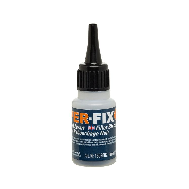 Vulmiddel zwart Super-Fix