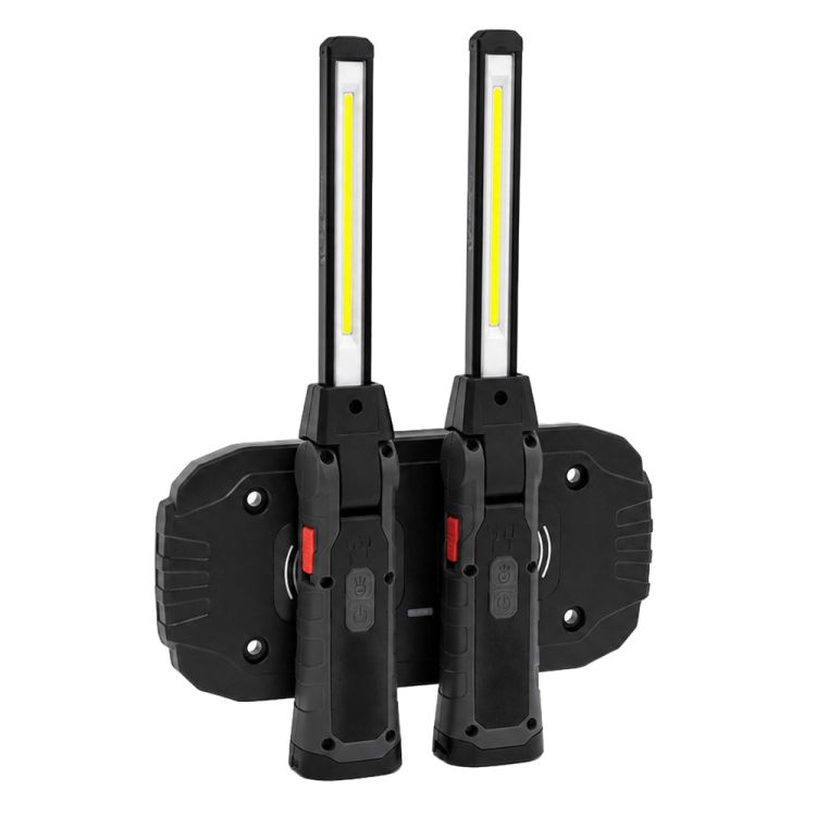 2 LED Looplampen inclusief draadloze lader (set) - TOPGEAR