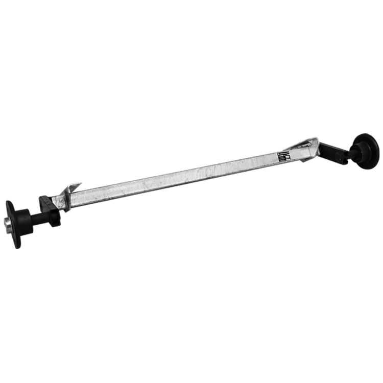 Torsieas ongeremd | 1400 kg | 5 gaats | 1400/1850