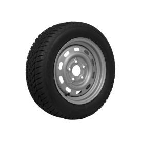 Compleet aanhanger wiel 185/65 R14 steek 5x112 coverband OPRUIMING