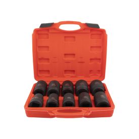 Impact doppenset 10-delig met opbergkoffer - TOPGEAR