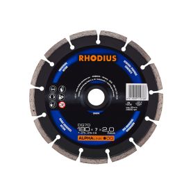 Diamond cutting disc Alphaline 180x7 - RHODIUS