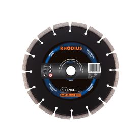 Diamond cutting disc Alphaline 230x10 mm - RHODIUS