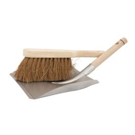 Dustpan with metal tin