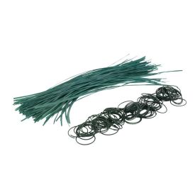 Plantenbinders 200-delig plastic groen