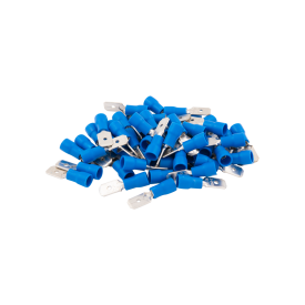 Cable lug man blue 50 pieces TOPGEAR