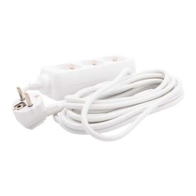 Contactdoos 5 m snoer 3 stopcontacten