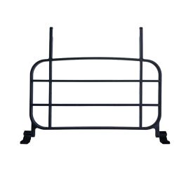 Plastic hinged grid for utility sink PP - black