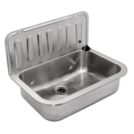 Utility sink stainless steel 49 -5 cm