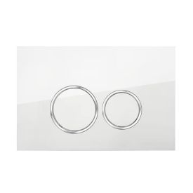 Bedieningspaneel wit glans voor Geberit Duofix UP320