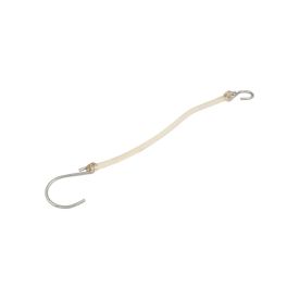 Borghaak voor klepsluiting - kunststof snoer