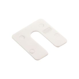 Uitvulplaatjes 1 mm 50 stuks wit in zakje - TOPGEAR