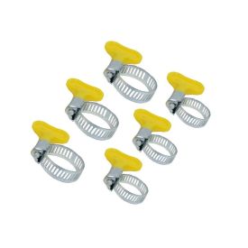 Slangklemset 6 delig met vleugel