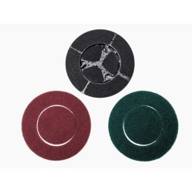 Schuurpads set 1x fijn groen en 1x grof rood Twin® Brush - BATAVIA