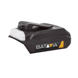 18V Accu Adapter met zaklamp USB Maxxpack excl. accu - BATAVIA