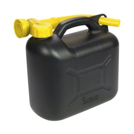 Kunststof jerrycan 5 liter met afsluitdop en flexibele tuit