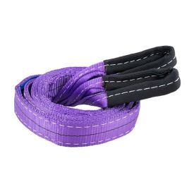 Hijsband 1 ton, paars, 3 meter, verstevigde lussen - TRAILERGEAR 
