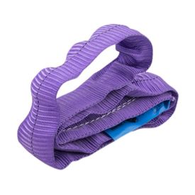 Rondstrop 1 ton, paars, 0.5 meter, eindloze hijsband - TRAILERGEAR 