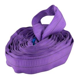 Rondstrop 1 ton, paars, 3 meter, eindloze hijsband - TRAILERGEAR 