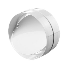 Ventilatiebuis Ø 150 mm buisverbinder met terugslagklep