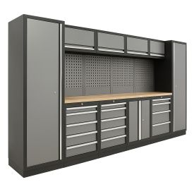 Complete werkplaatsinrichting 4 meter