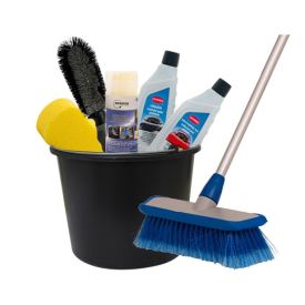 Auto schoonmaak set 7-delig 