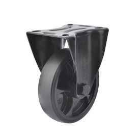 Bokwiel 80 mm 80 kg TPR rubberband zwart - TARSUS