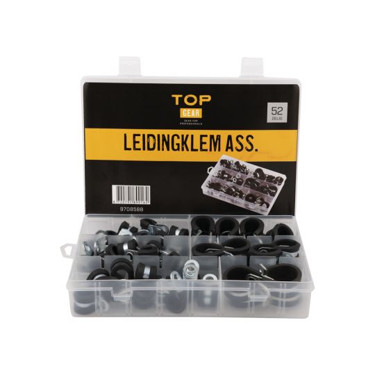 Leidingklem assortiment 52-delig