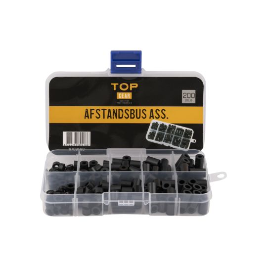 Afstandsbus assortiment 200-delig TOPGEAR