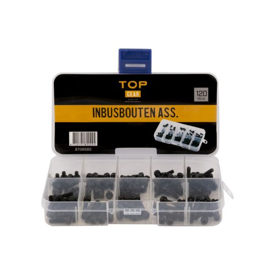 Inbusbout assortiment 120-delig TOPGEAR
