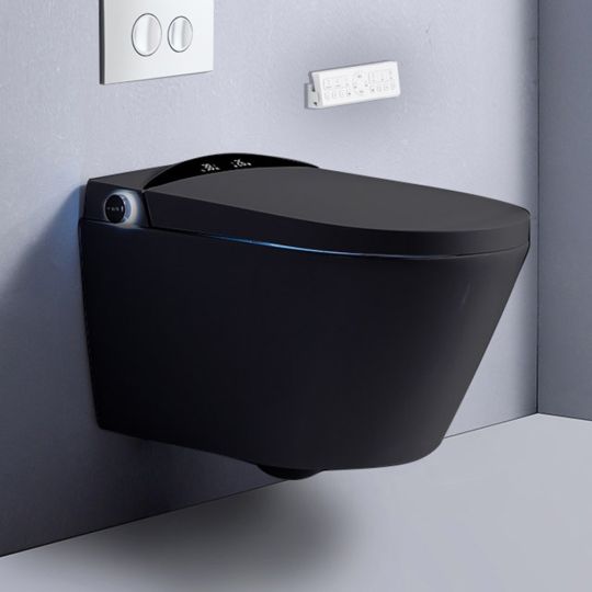 Slimme douche wc mat zwart - QMIX900 WAHLBACH