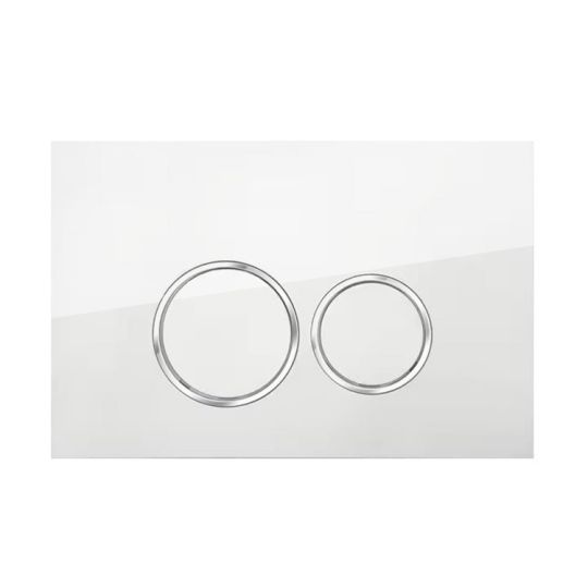 Bedieningspaneel wit glans voor Geberit Duofix UP320