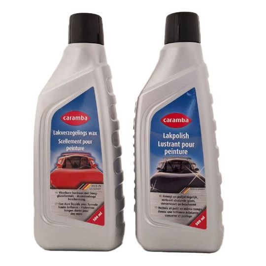 Set Caramba polish + autowax 500 ml