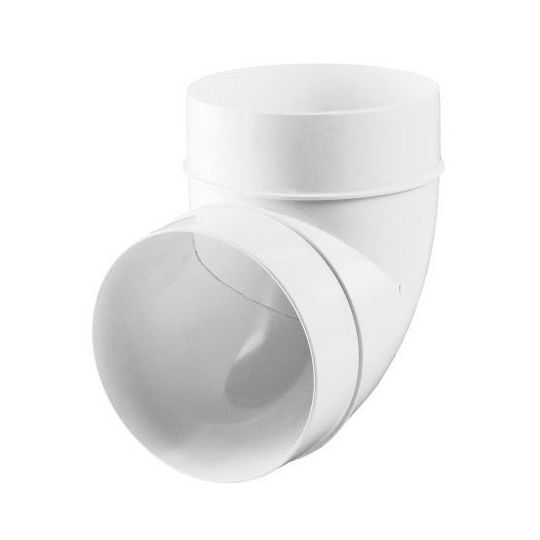 Ventilatiebuis ø100 mm bocht 90°