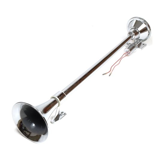 Luchthoorn chroom 24 volt 74 cm