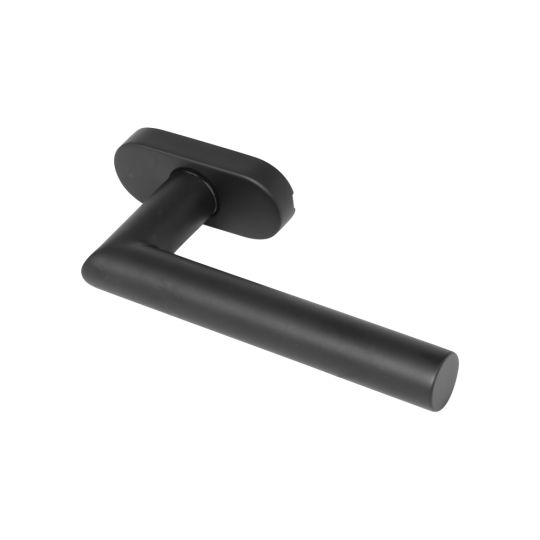 Mat zwarte raamsluiting / venstersluiting