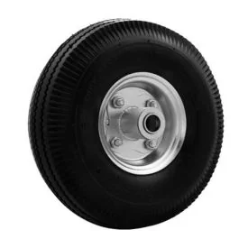 Steekwagenwiel 4.10/3.50-4 luchtband naafgat Ø20 mm