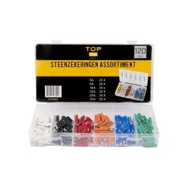 Steenzekeringen assortiment 120-delig