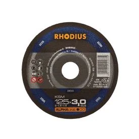 Doorslijpschijf metaal Ø125 x 3 mm ALPHAline KSM - RHODIUS
