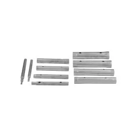 Pipe wrench set 6-22 mm 10-piece