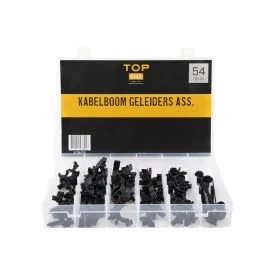 Kabelboomgeleiders assortimentsdoos 54-delig TOPGEAR